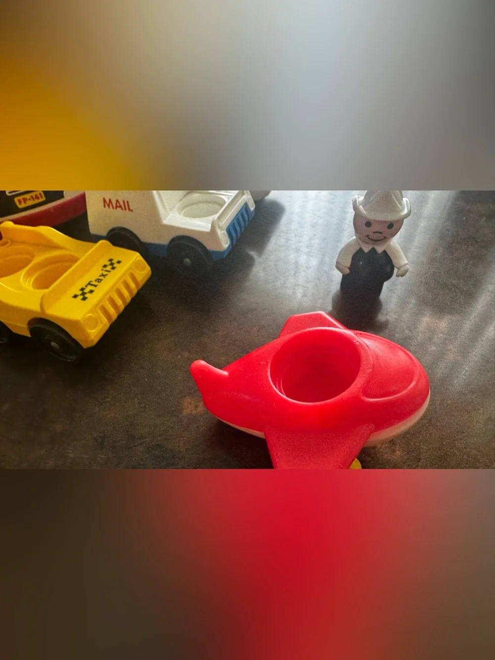 Vintage nostalgic Fisher price play set from 1969 & on